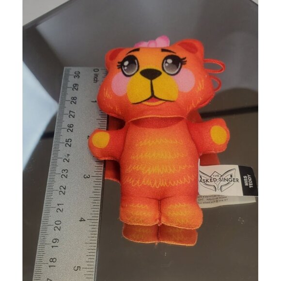 Masked Singer MISS TEDDY Plush Toy McDonald's Happy Meal Toy 2023 - Picture 3 of 4
